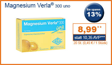Magnesium Verla uno